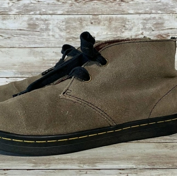 Dr. Martens Shoes - Dr Martens Beige Taupe Henny Boots